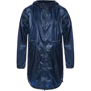 👉 M vrouwen blauw 'Rosewell' hooded rain jacket