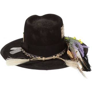 👉 Male zwart ‘The 495’ appliquéd hat