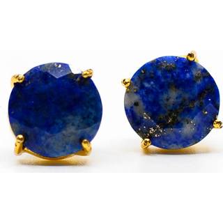 👉 Oorsteker active Edelsteen Oorstekers Lapis Lazuli - 925 Zilver&Verguld 7448154722776