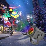 👉 Projector 2020 Christmas Pattern LED Laser Colorful Rotating Stage DJ Disco Lamp