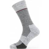 👉 Sealskinz - Solo Quickdry Mid Length Sock - Fietssokken maat XL, grijs