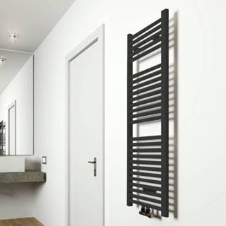 👉 Zwart active Wiesbaden Elara sierradiator mat- 1185x450 m/o aansl. |... 8719956085376