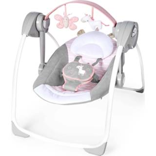 👉 Roze unisex Ingenuity Comfort 2GO Portable Swing Flora 74451122024