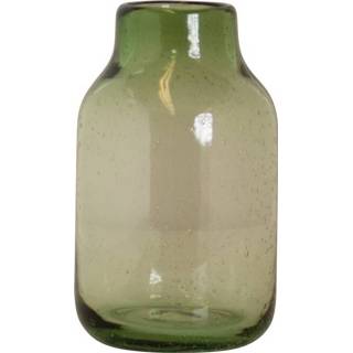 👉 Glazen vaas active Bubbels Jade (20 x 12 cm) 8716522053326