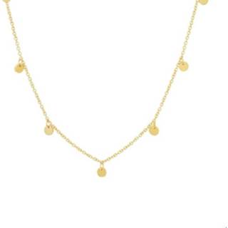 👉 Geelgouden Collier met Decoratieve Rondjes