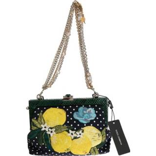 👉 Onesize vrouwen zwart Vanda Floral Embroidered Crystal Bag 8052087568425