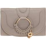 👉 Portemonnee onesize vrouwen grijs Embellished branded wallet 3610928319312