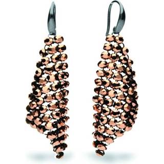 👉 Oorhanger active Roségoudkleurige Swarovski Oorhangers van Spark Jewelry