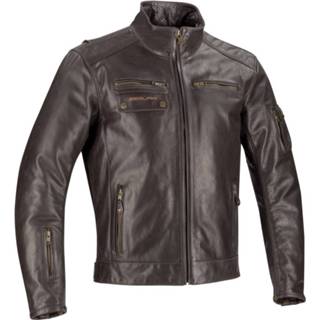 👉 Motorfiet bruin s unisex Segura Cesar Motorfiets lederen jas 2500046911141