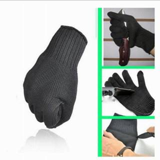 👉 Handschoenen 1 paar Proof Bescherm Roestvrij Staaldraad Veiligheidshandschoenen Cut Metal Mesh Slager Anti-snijden ademend Reizen eerste aid 8720073320332