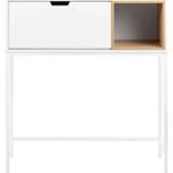👉 Bureau wit MDF Vivario - 100x91,5x30 cm Leen Bakker 5713941068095