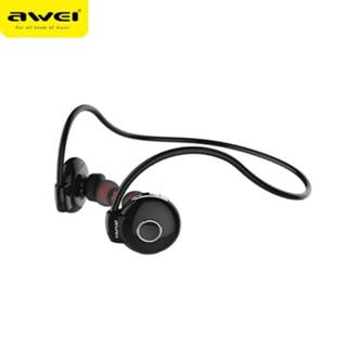 👉 Awei Sport Blutooth Cordless Auriculares Bluetooth Oortelefoon Voor Uw In Oor Telefoon Bud Ear Wireless Hoofdtelefoon Oortelefoon - zwart