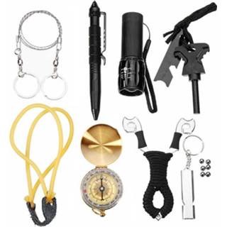 👉 Opbergdoos 7pcs SOS Emergency Survival Equipment Kit Tactical Hunting Tools met waterdichte 8720072296409