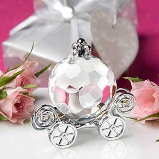 👉 Baby's Keuze Crystal Collection Cinderella Pumpkin Coach Baby Feestartikelen 8720047553193