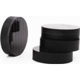 👉 Luidspreker zwart carbon fiber 8PCS Black Speaker Isolation 40x10mm Spike Base Pad Shoe Feet Hifi Amp cone