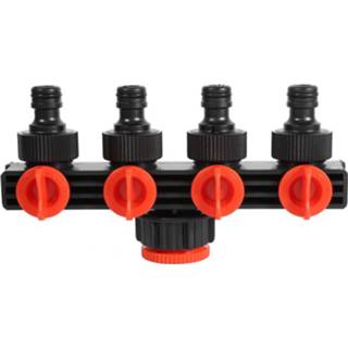 👉 Tuinslang plastic mannen Splitter Drip Irrigatie Watering Connector Agrarische 4 Manier Tap Connectors Tuin 8720033541883