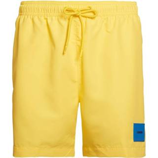 👉 Zwembroek geel l male mannen Calvin Klein heren Drawstring - licht geel-S