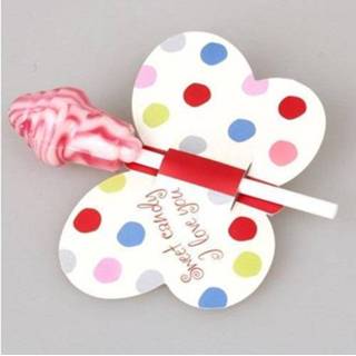 👉 Lollipop geel kinderen 25 stks cover vlinder ontwerp verjaardag bruiloft snoep versieren vakantie kerstcadeau verpakking 8720047563598