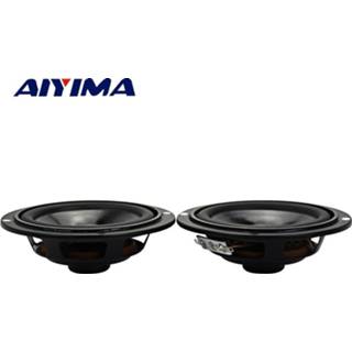 👉 Draagbare luidspreker rubber AIYIMA 2 Stks 3 Inch Audio Luidsprekers 4Ohm 5 W 16 Core 89 MM Rand Volledige Range Bass magnetische 8719889950673