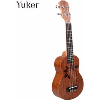 👉 Gitaar Yuker Professionele 21 Inch Sopraan Ukulele Uke Hawaii Sapelihout Muziekinstrumenten Voor Beginner 8720033779538