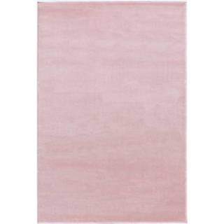 👉 Tapijt roze meisjes LIVONE Happy Rugs Uni 160 x 230 cm - Roze/lichtroze 758198335397