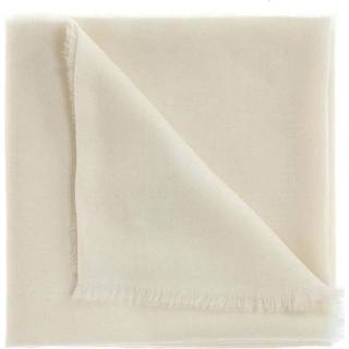 👉 Onesize vrouwen beige Teddy bear-embroidered scarf 3000000126776