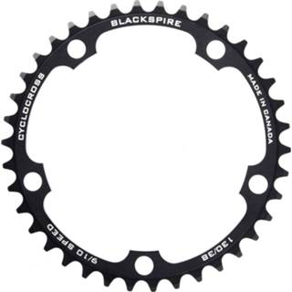 👉 Kettingblad zwart Blackspire Super Pro Cyclocross Chainrings - Kettingbladen 5060276560924