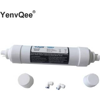 👉 Quick connect 10 Inch T33 with 2pcs fitting Water Purifier INLINE COCONUT Carbon Post WATER FILTER cartridge REVERSE OSMOSIS