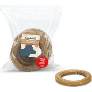 👉 Hondensnack Beeztees Kauwring - Voordeel 15 cm 10ST 8712695171171