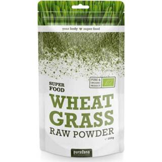 👉 Voedingssupplementen gezondheid Purasana Wheat Grass Raw Powder 5400706613255