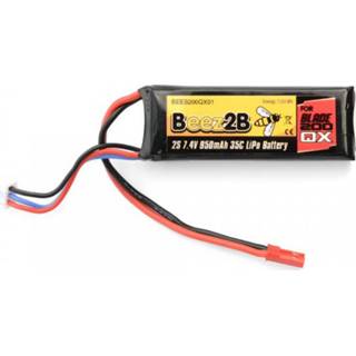 👉 Beez2B 950mAh 2S 7.4V 35C LiPo accu - 200 QX