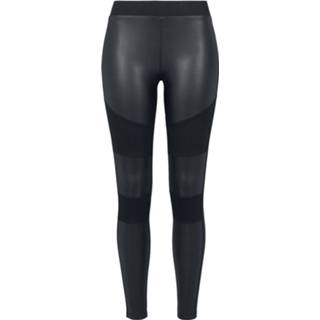 👉 Legging zwart leather leggings vrouwen Urban Classics Ladies Fake Tech 4053838530061