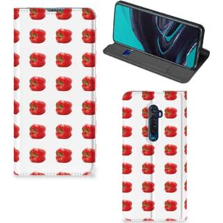 👉 Lippenstift OPPO Reno2 Hoesje met Magneet Lipstick Kiss 8720215135848