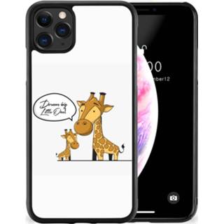 👉 Bumper hoesje Apple iPhone 11 Pro Max Giraffe 8720215158052