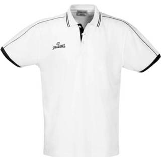 👉 Poloshirt l wit Spalding 3002797 4045642916070