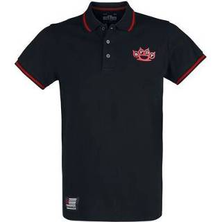 👉 Polo shirt poloshirt zwart Five Finger Death Punch EMP Signature Collection 4060587760601