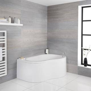 👉 Hoekbad acryl modern rechts hoekbaden wit - rechter uitvoering 150cm x 85cm 100cm 5051752521157