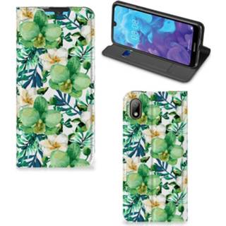 👉 Orchidee groen Huawei Y5 (2019) Smart Cover 8720215949506