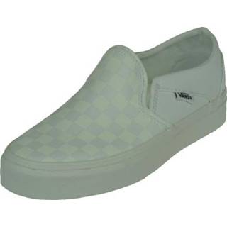 Checkerboard vrouwen wit Vans Asher WM