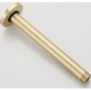 👉 Goud messing Plafonduitloop Boss & Wessing Gold Geborsteld Mat 20 cm 8719304523536