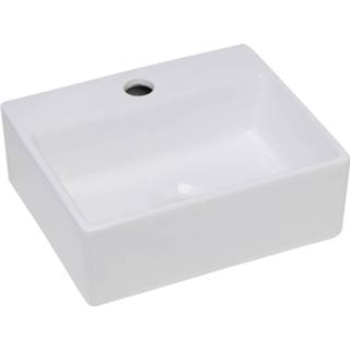 👉 Fontein keramiek rechthoekig leto wit Mueller Dot 320x290x110 7432030450419