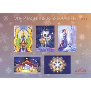 👉 Ansichtkaart active Ansichtkaarten Kerst Assorti (Set van 5) 8719244000555