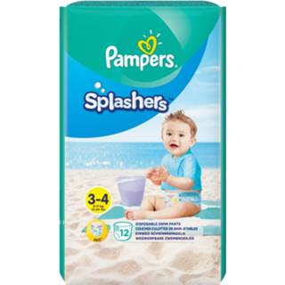 👉 Pamper Pampers Splashers - Wegwerpbare Zwemluiers Maat 3/4 12 8001090698346