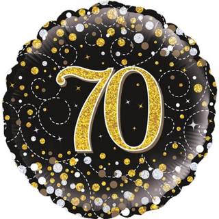 👉 Folie active Mooie ballon Sparkling 70 jaar 45.7cm 8713647908814