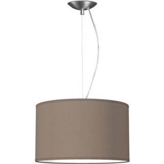 Hanglamp basic deluxe bling Ø 35 cm - taupe