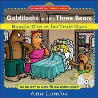 👉 Easy French Storybook Goldilocks And The Three Bears Book Audio Cd - Ana Lomba 9780071461733