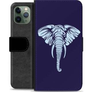 👉 Portemonnee IPhone 11 Pro Premium Hoesje - Olifant