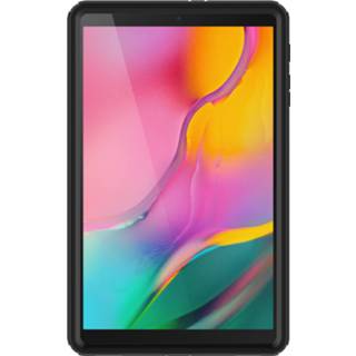 👉 Zwart unicolor unisex TPU Defender Rugged Backcover voor de Samsung Galaxy Tab A 10.1 (2019) - 660543527220