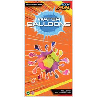 👉 Water ballon Aqua Fun Waterballonnen Inclusief Aansluiting 300 Stuks