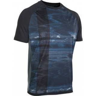 👉 Fietsshirt 50 mannen zwart bruin ION - Tee S/S Traze AMP maat 50, zwart/bruin 9008415896530